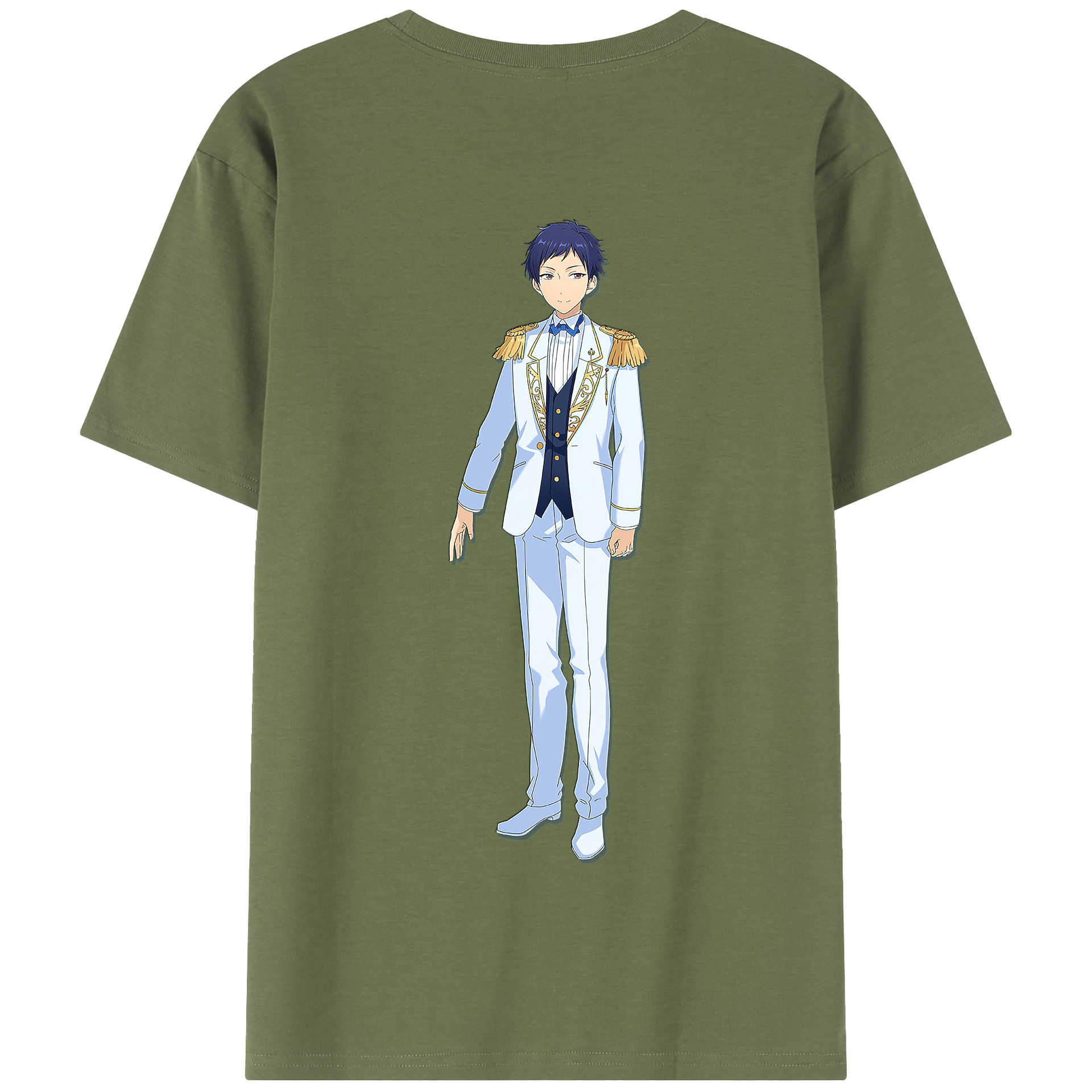 （画像用） あんさんぶるスターズ! Ensemble Stars 綿100％半袖Tシャツ（背面プリント）